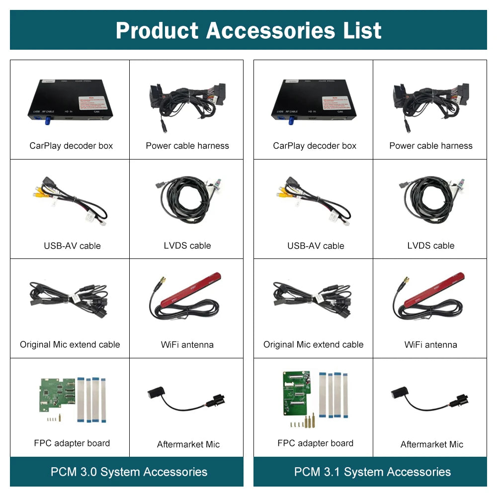 RoadTop Wireless CarPlay for Porsche Boxster 718 Macan Cayman Cayenne 911/918 PCM3.0 3.1 2