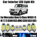 LED Interior Light Kit for Mercedes Benz G-Class W463 I II III 1 2 3 G500 G55 AMG G350 G63 G65 Canbus Trunk Bulbs LED...