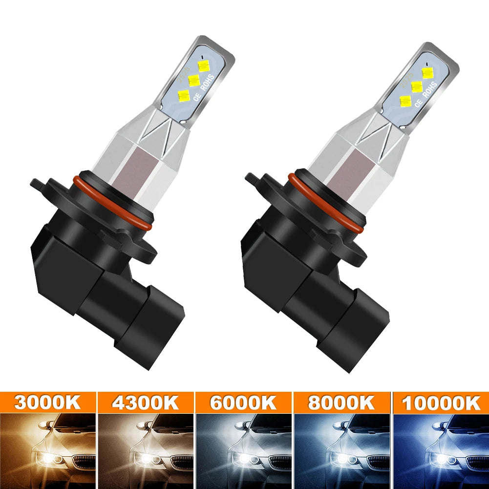 LED Bulbs 9005 HB3 9006 HB4 Super Bright H4 H7 H1 H11 H8 H9 H16JP Car Fog Light Auto Drivi