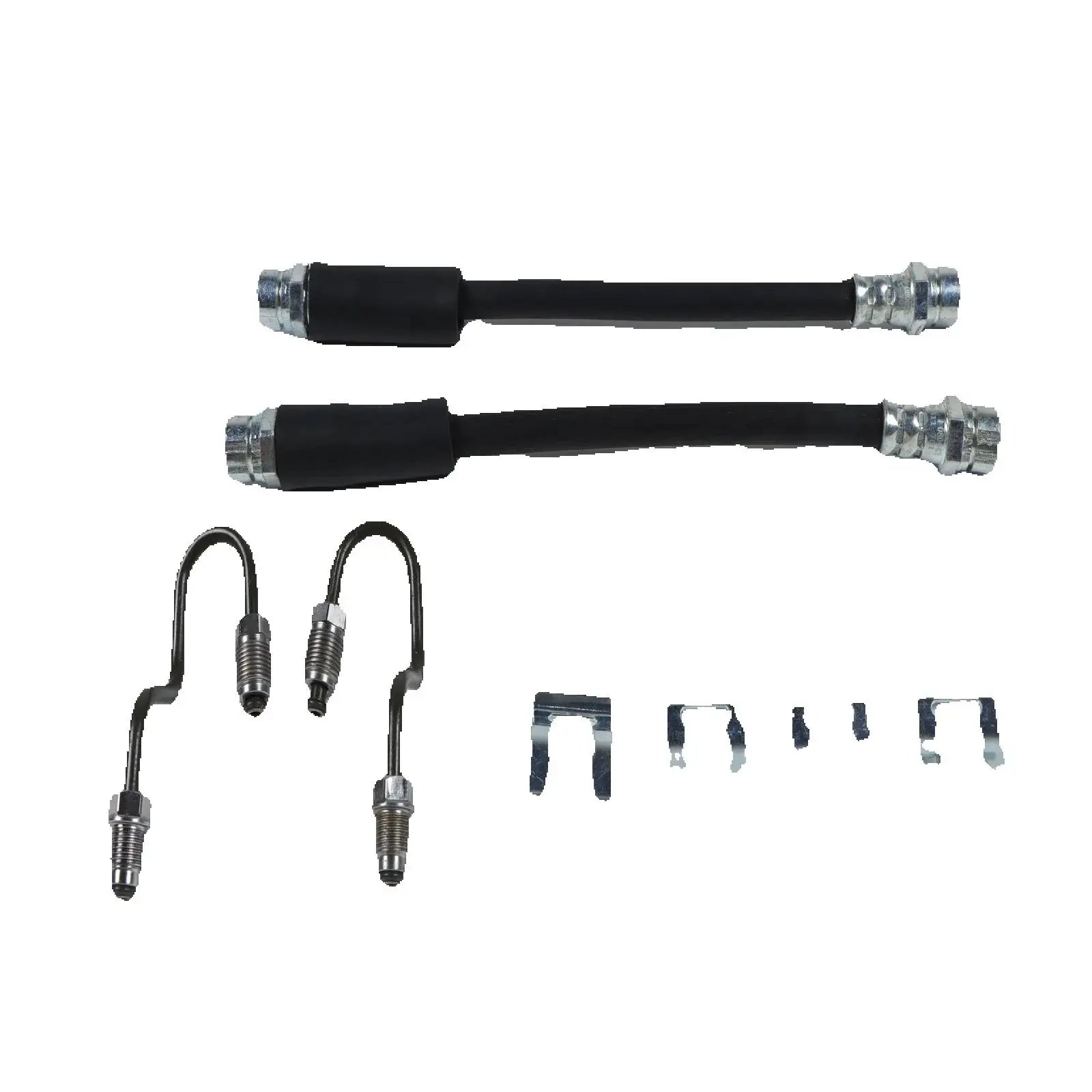 Brake Hoses Pipes Clips Rear 1K0611763E 1K0611763F FOR Volkswagen Golf MK5 MK6 Touran FOR