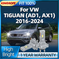 2/4Pcs 180W Led Lights Headlight Bulb Car Lamp For VW TIGUAN AD1 AX1 2016 2017 2018 2019 2