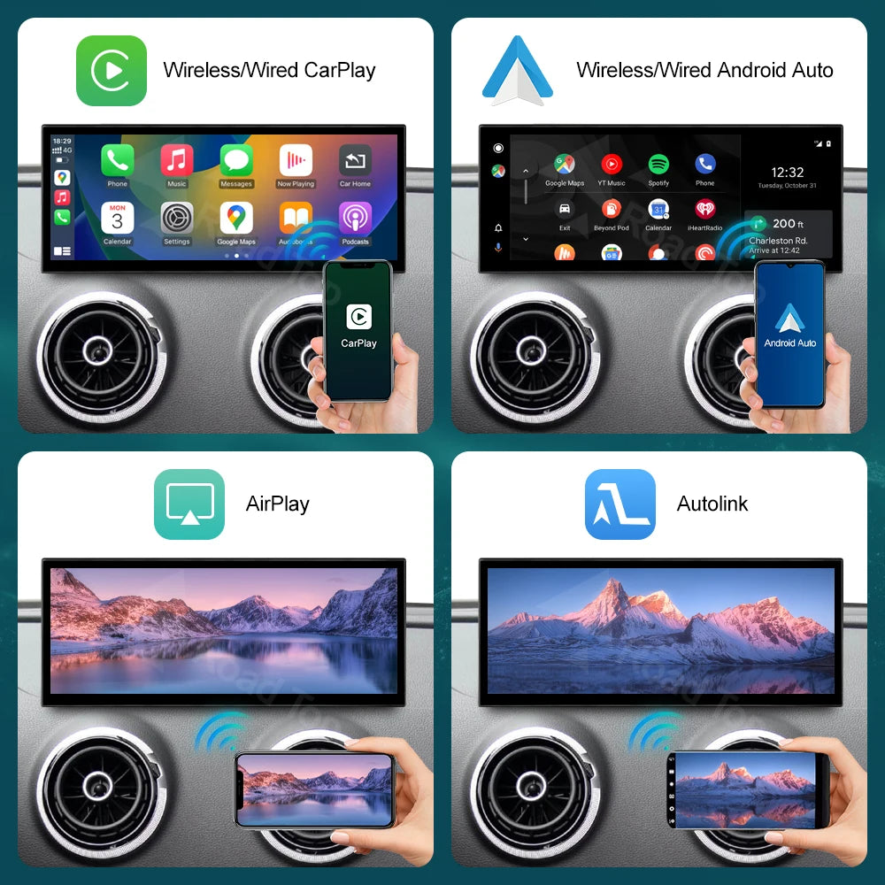 RoadTop 12.3 inch Wireless CarPlay For Audi A3 S3 B9 MIB MIB2 2014-2019 Multimedia Linux A