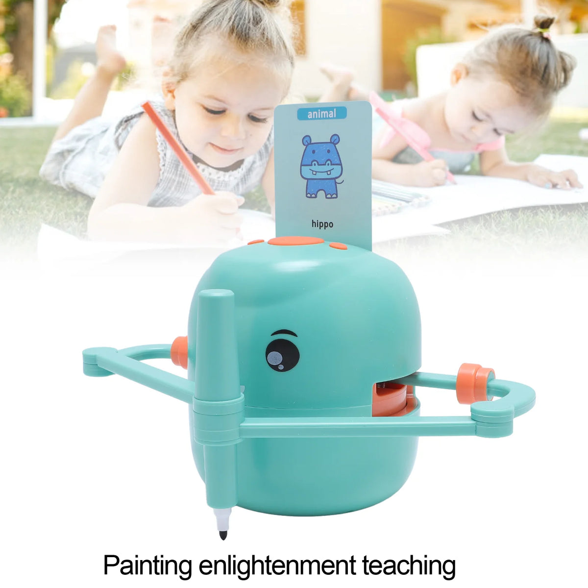 3 Types Robot Drawing Machine Smart Drawing Robot Automatic Early Educational Art Enlightenment  - Automotive LED Light