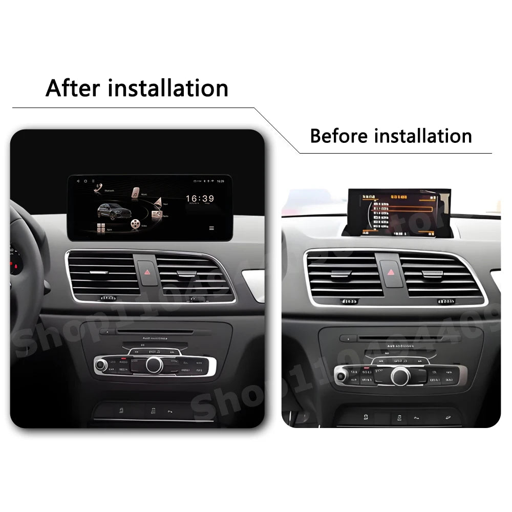 12.3 ''Android 14 Car Radio for Audi Q3 2013 - 2018 Intelligent Multimedia Video Player Wi