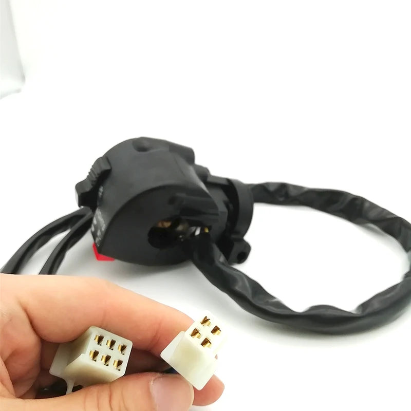 7/8 "motorcycle switch for high / low beam start kill headlights gas