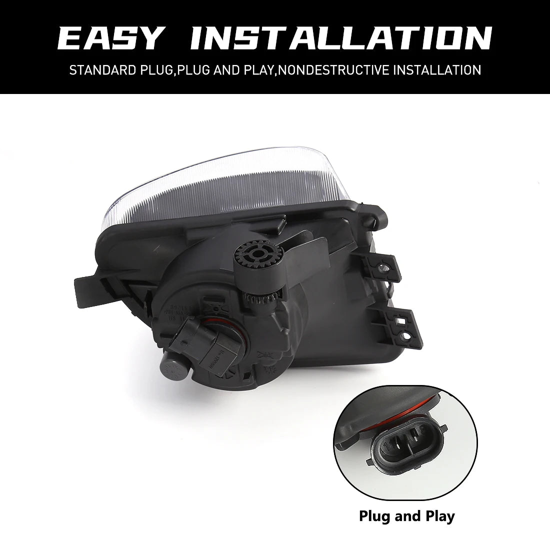 63177216888 63177216887 Car Fog Lamps For BMW 5 Series 5 Series F10 F18 520d 520i 523li 52 | AUTOKITSHOP