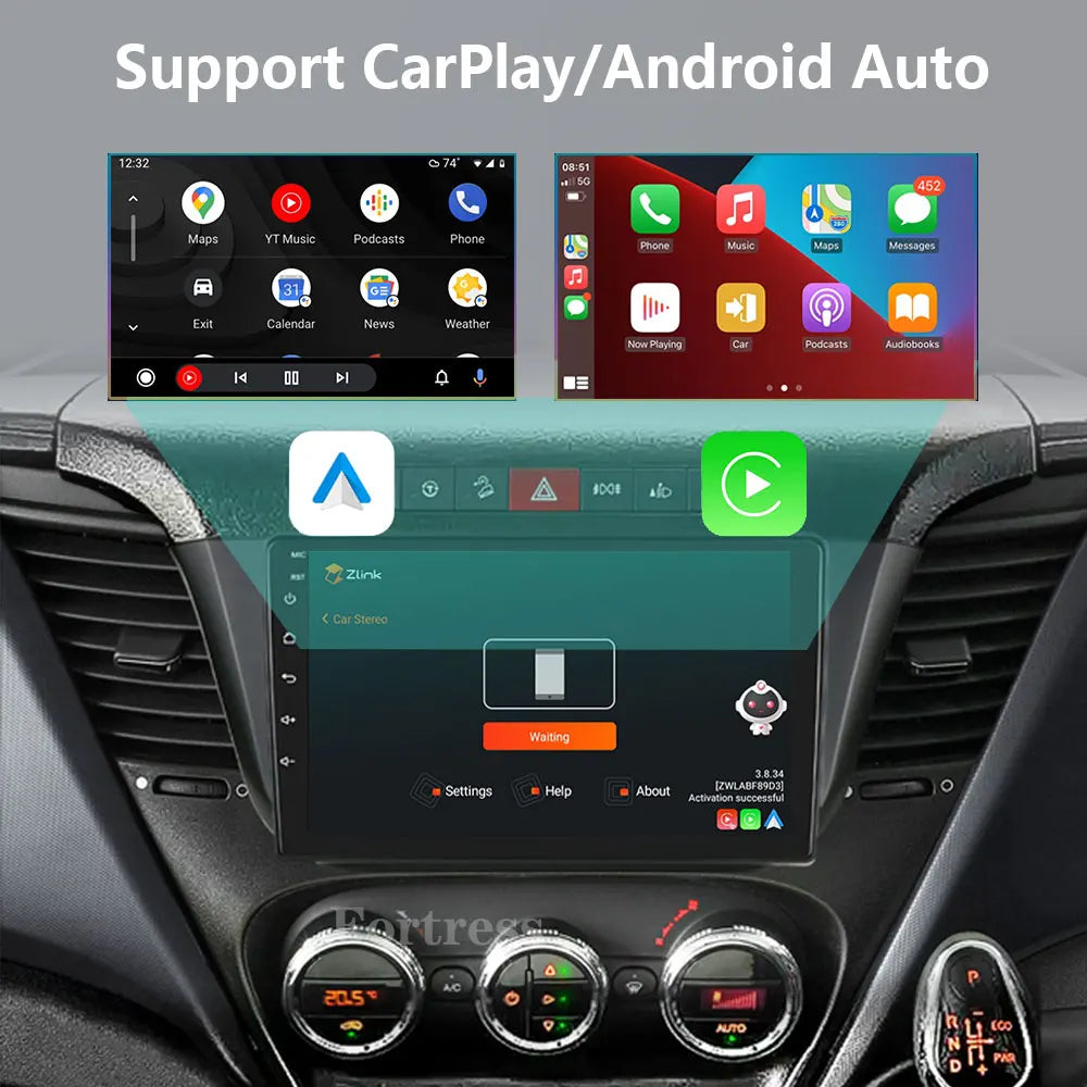 Android 16 WIFI+4G 360 Camera Carplay Auto For Iveco Daily 2013 2014 2015 2016 2017- 2021