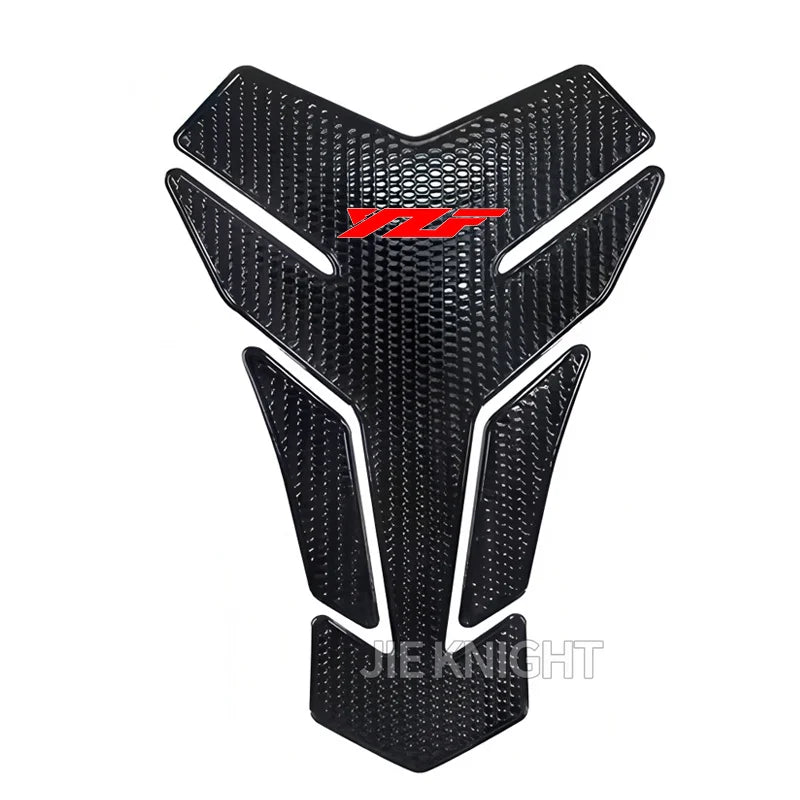3D Carbon-look Motorcycle Tank Pad Protector Decal Stickers Case for YAMAHA YZF  for R125 R15 R1 - Automotive LED Light