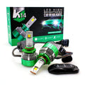 K14F Car LED Headlight 150W 12000LM Remote Control 3 Colors H1 H4 H7 H8 H9 H11 9005 9006 H