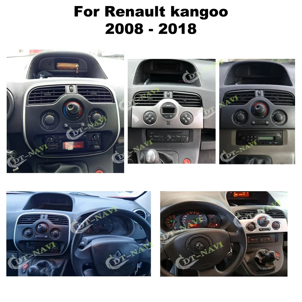 Android 15 For Renault kangoo 2008 - 2018 Car Radio Android Multimedia Video Player GPS Ca