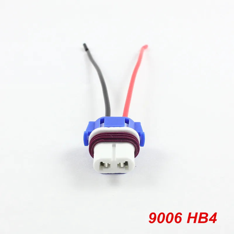 HB4 9006 HB3 9005 Bulb Socket LED Lamp Base Adapters Car Connector Extension Cable 9006 90