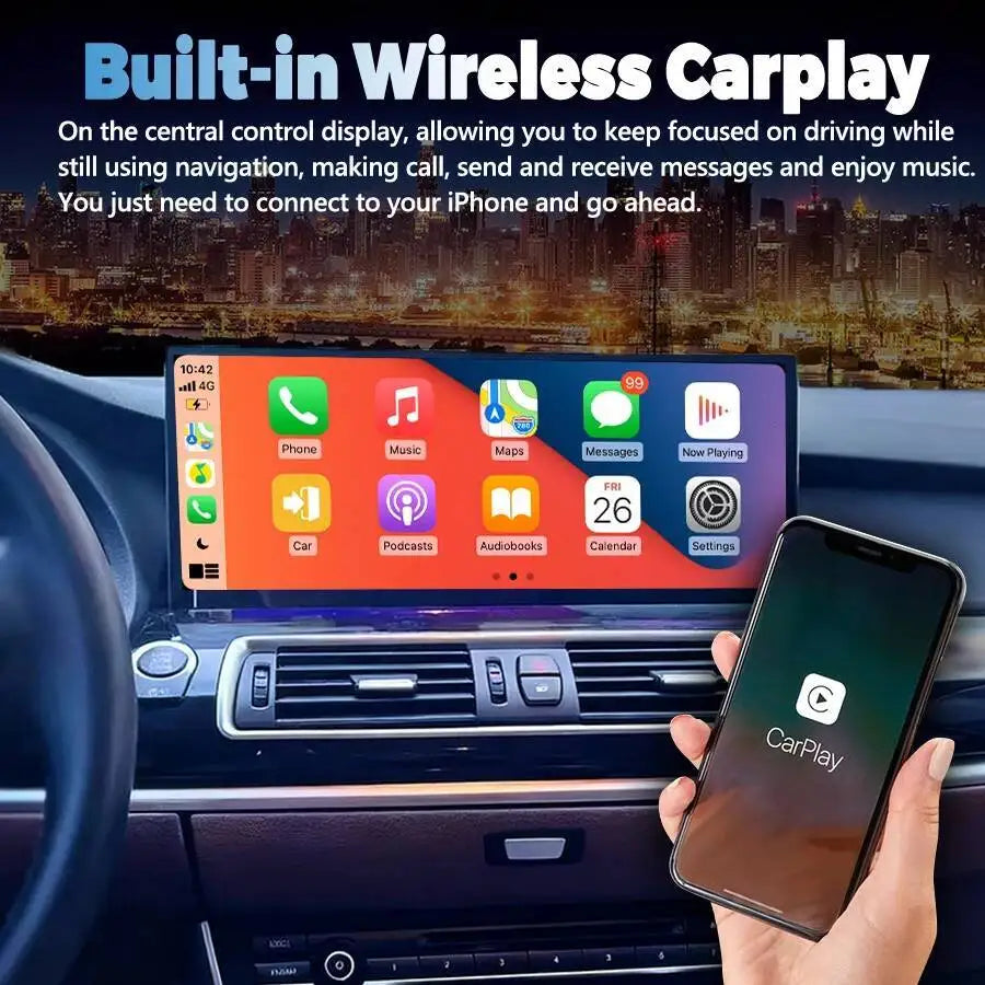 15.8" For BMW 5 Series GT 2010-2017 F07 F10 F11 F18 GPS Navigation Carplay Android Stereo