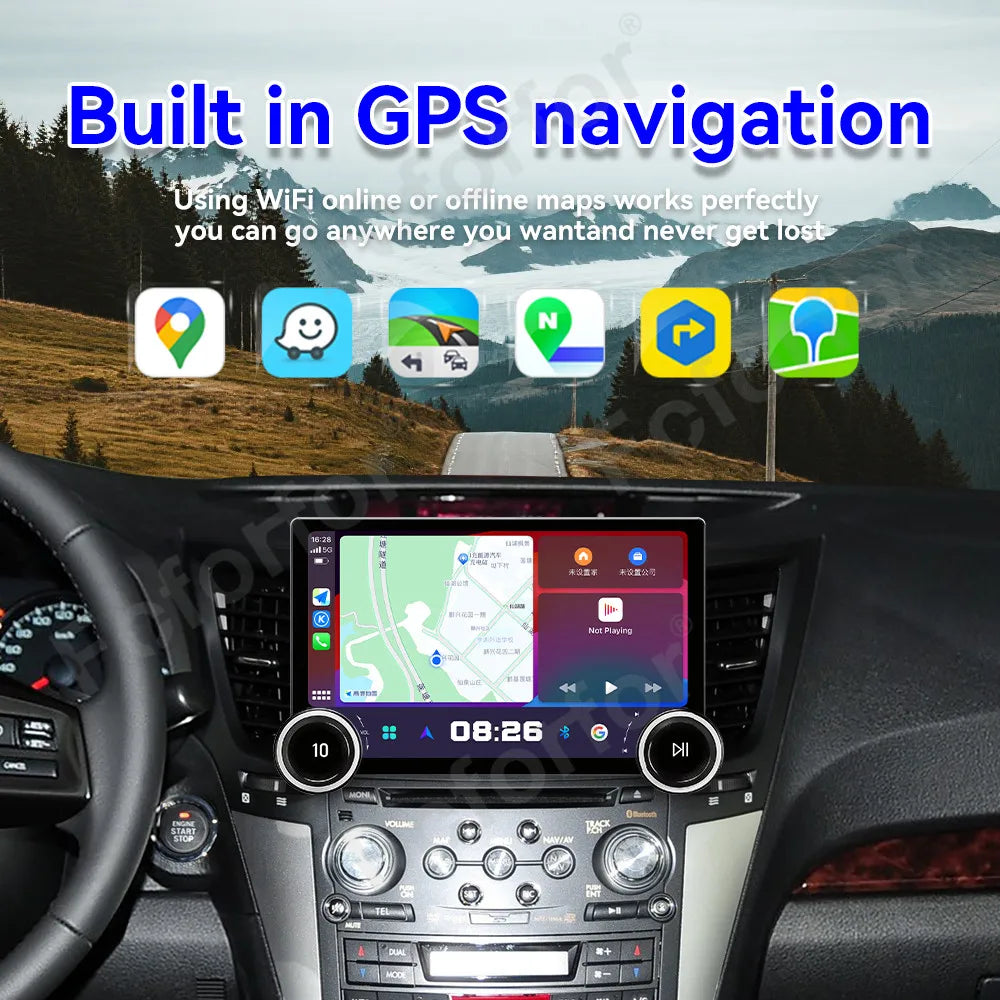 Full HD Display 11.5 Inch Car Radio Android 15 Wireless CarPlay GPS Navigation Car Media F