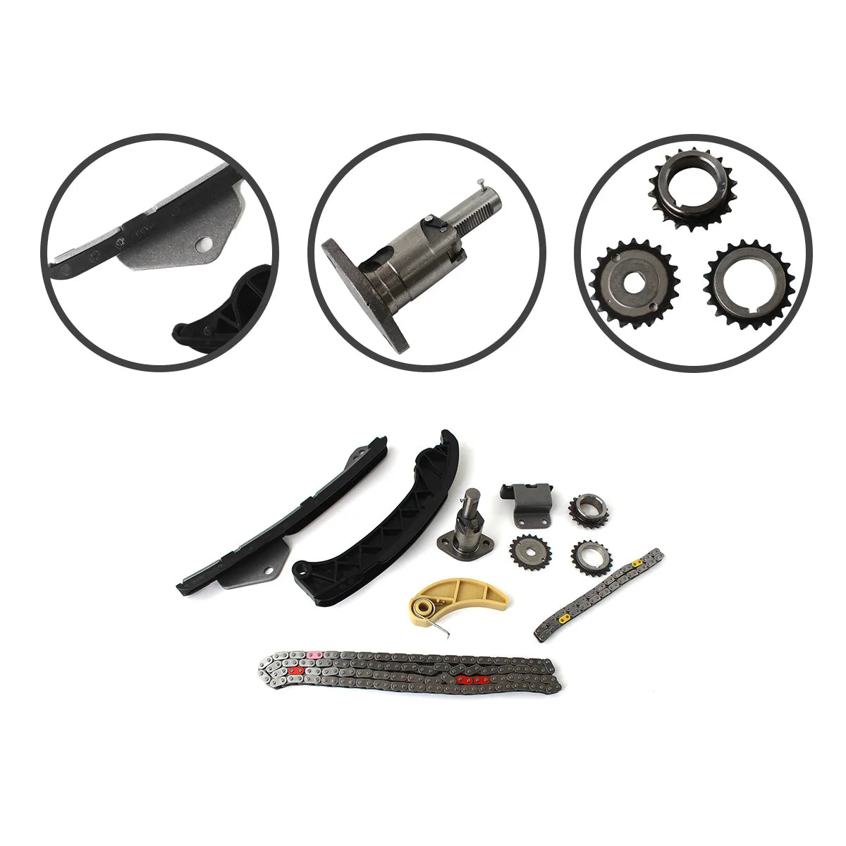 Timing Chain Kit 13549-0T020 13506-37010 13507-28010 13561-37020 For Scion Vibe Corolla Ma