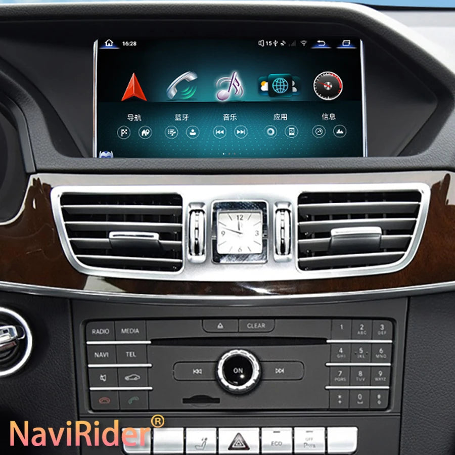 DSP BT Navi AHD Screen For Mercedes BENZ E Class W212 E200 E230 E260 E300 S212 W207 2015 C