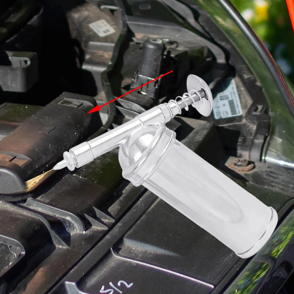 Mini Tool, Sturdy, Multipurpose Small Compact Universal 85cc for Most Vehicles Manual Lubricant  - Automotive LED Light