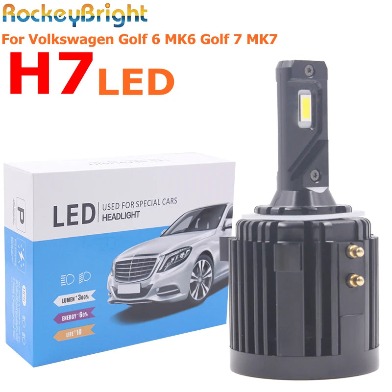 H15 LED Car LED Headlight Bulb Fog Light Canbus 6000k K5C Auto LED Headlamp H7 Led Lights