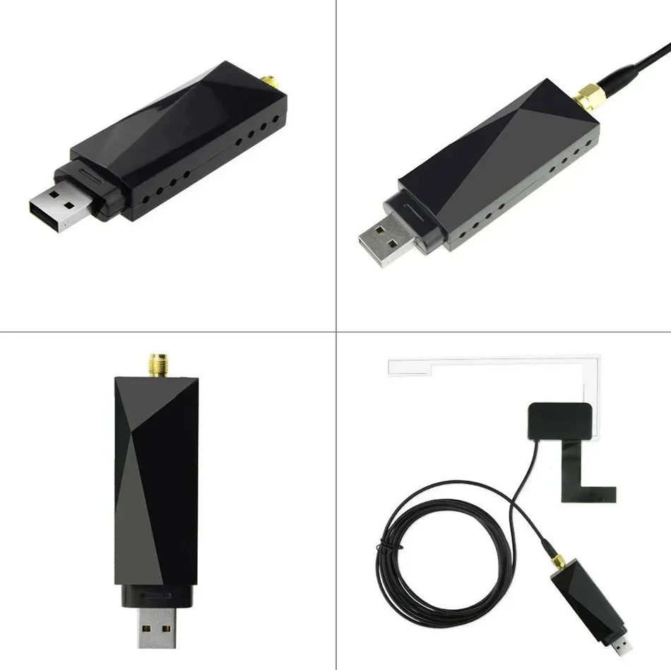 For Universal DAB + Antenna With USB Adapter Android Car Radio GPS Stereo Receiver Player