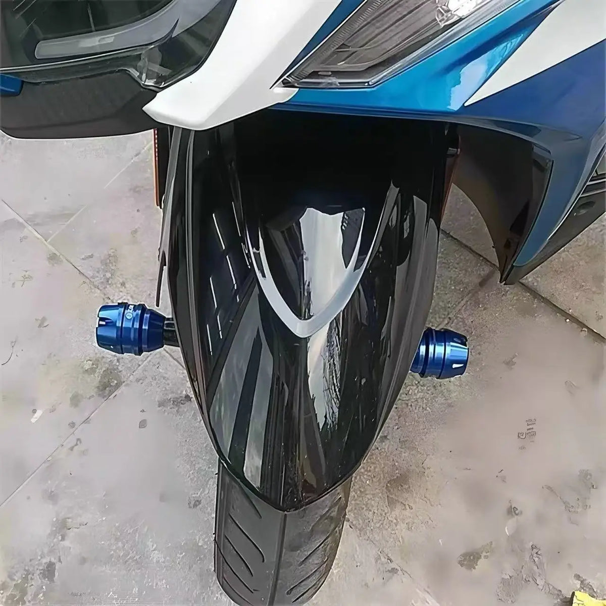 Motorcycle Accessorie Front Wheel Fall Protection Frame Slider Anti Crash Protector For ZONTES 3 - Automotive LED Light