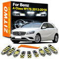 ZITWO 15Pcs Canbus LED Interior Light Kit For Mercedes Benz A Class W176 2013-20 for Mercedes A180 A250 W176 2013-2018 -