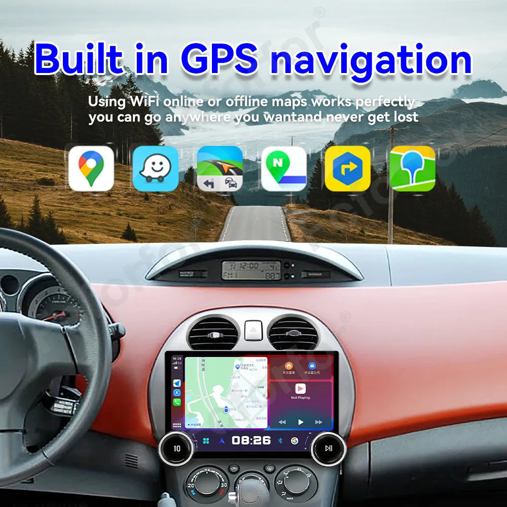 Large Screen Full HD Touch Wireless CarPlay 11.5 Inch Android 15 GPS Navi Multimedia Playe