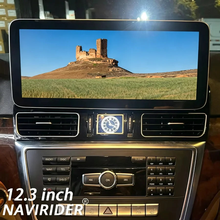 12.3 Inch Carplay Android Auto Car Stereo Linux System GPS Multimedia Video Player for Mer
