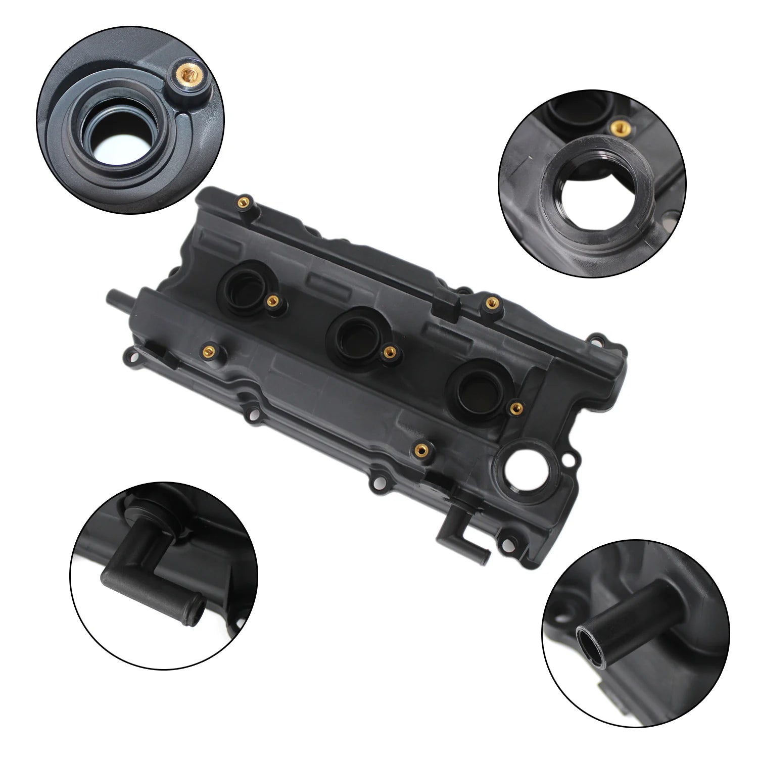 Engine Valve Cover Gasket and Bolt Set FOR Nissan Altima Maxima Murano Quest 2002-2009 3.5