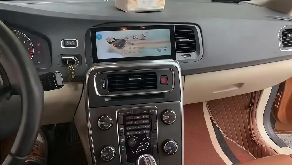 8.8" Carplay Android 14 8G+128G 8Core GPS Car Radio Player Navigation Wifi Multimedia Autoradio for VOLVO S60 V60 2011-2