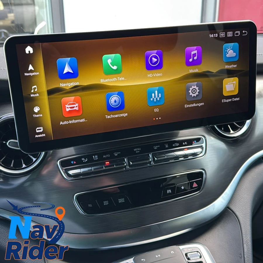 14.6" For Benz V Class Vito W447 2015-2020 Carplay GPS Ultra-thin Screen Android Autoradio