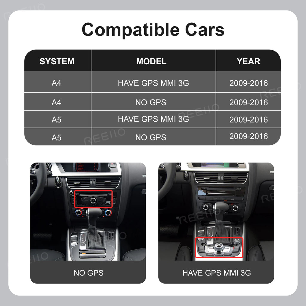 Suitable for Audi A4 A5 8.8 12.3-inch wireless touchscreen CarPlay,Android Auto,Linux syst