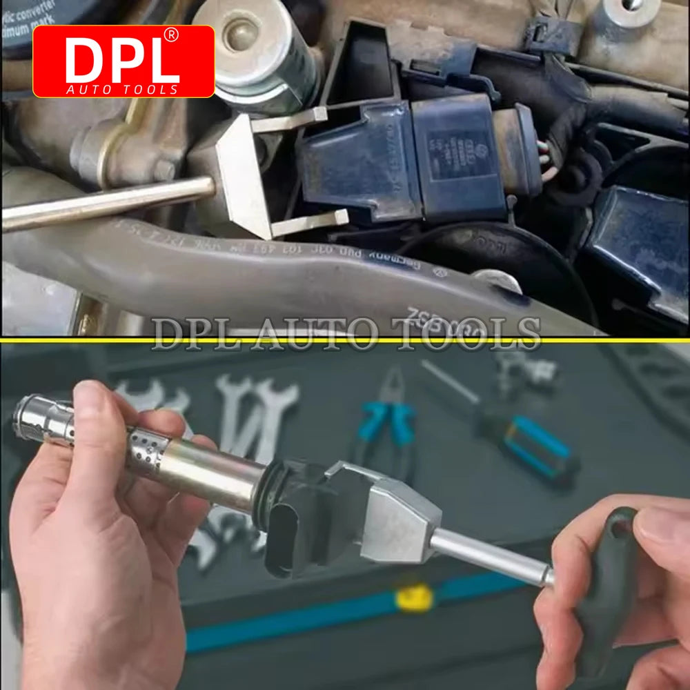 Car Lgnition Coil Wrench High-Pressure Extractor VW Audi Golf Sagitar Skoda Removal Tool 1.4T1.4 - Automotive LED Light