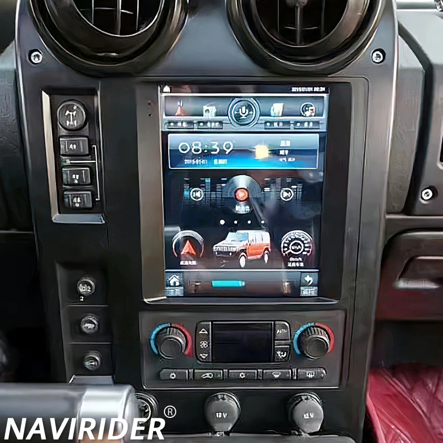 For Hummer H2 2002 - 2009 Multimedia Video Player GPS Navigation Audio Carplay Auto Stereo