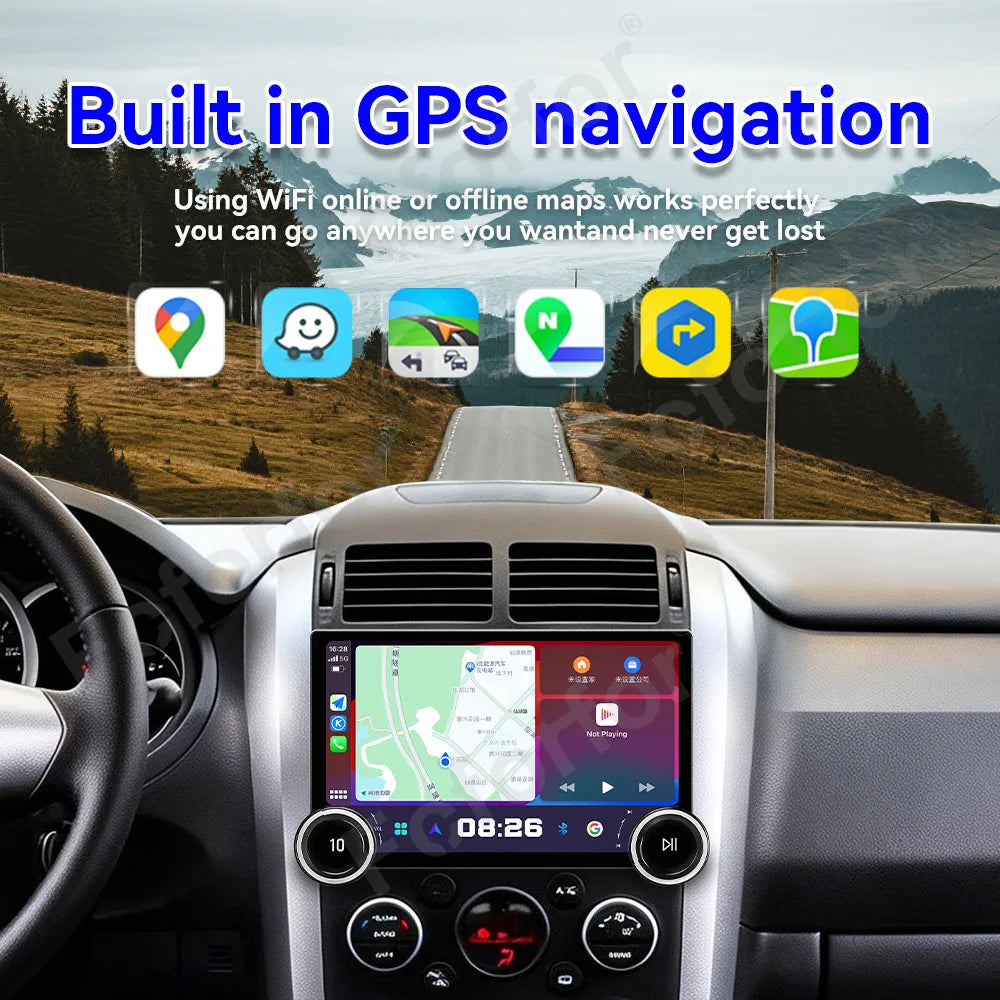 Ultra Large Full HD Touch Display 11.5 Inch Android 15 Upgraded Car GPS Media Stereo Head