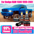 2X 3570 CSP Chips 9004 High Low Beam LED Headlights 150W 30000LM 6000K White Auto Headlamp