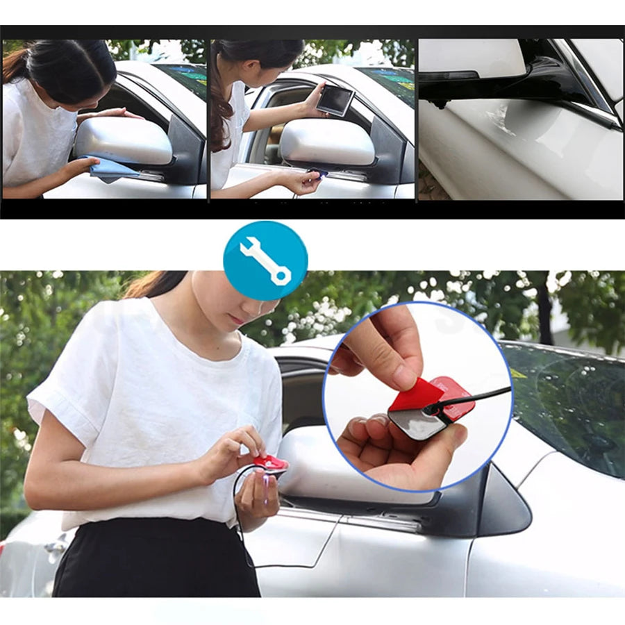 Car Front Left or Light Side View Blind Spot Camera Waterproof Night Vision