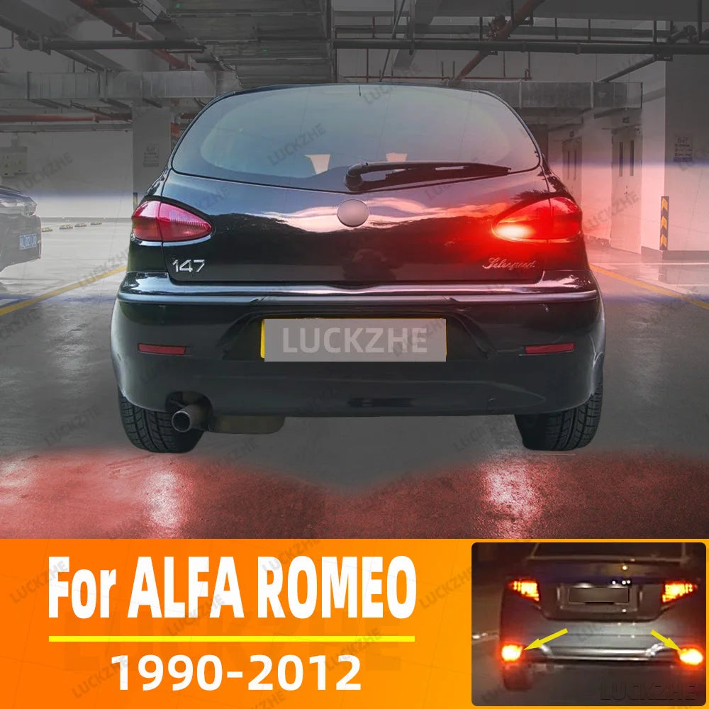 2-Piece LED Interior Light Kit for ALFA ROMEO 145 146 147 155 156 159 Sportwagon 164 166 33 Rear Fog Light 1992-2007 ...
