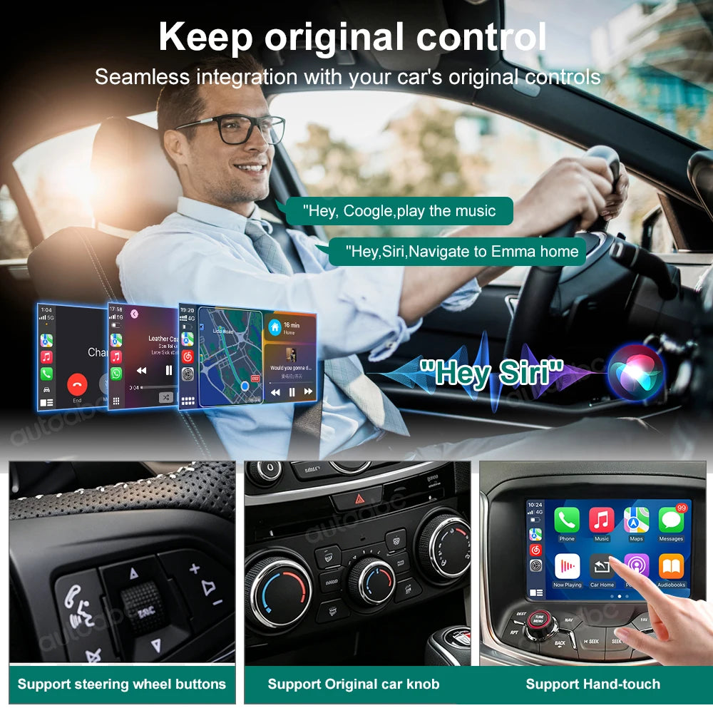 Wireless CarPlay Android Auto Module For Holden Commodore Maloo VF 2013-2017 Wired CarPlay | AUTOKITSHOP