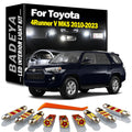 BADEYA 17Pcs Car Accessories For Toyota 4Runner MK5 2010-2020 2021 2022 2023 LED Interior