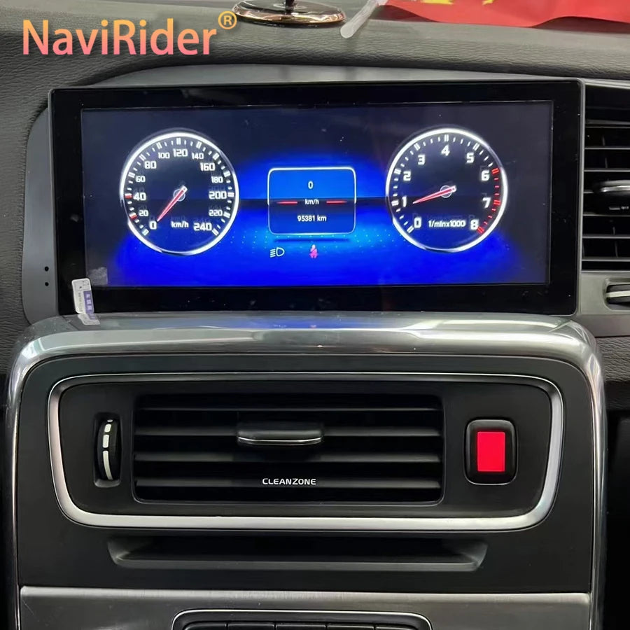 8.8" Qled Screen GPS Navigation For Volvo S60 V60 2011-2020 256G Android Car HU Multimedia