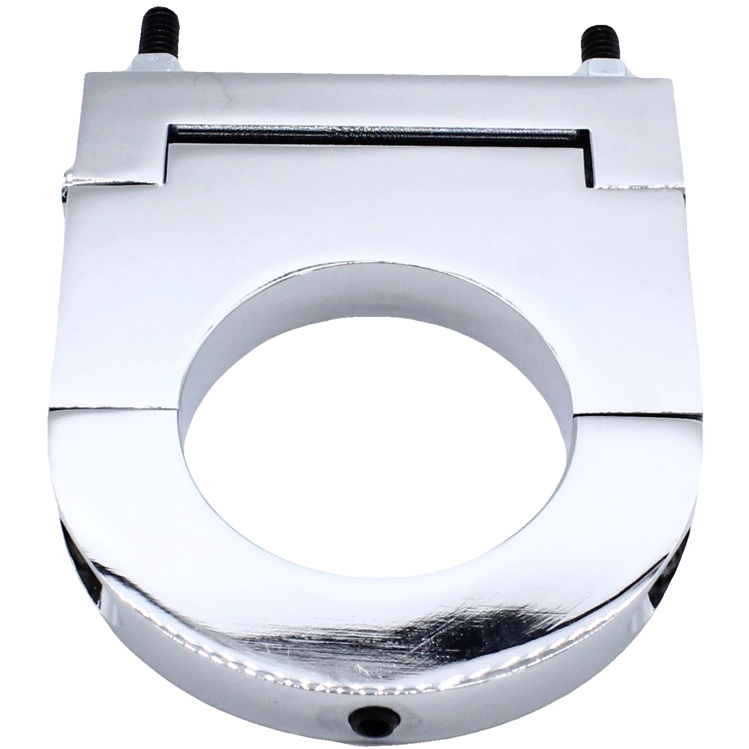 Chrome Aluminum 2-1/2 inch Steering Column Drop 2.5 inch For 2 inch Columns SBC BBC 350 45