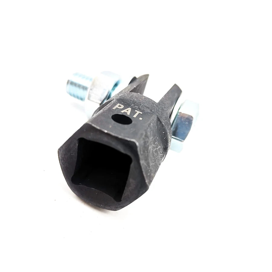 1x Scissor Jack Adapter Use With 1/2" Impact Drills Wrench Drive Sockets Black