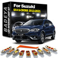 10-Piece LED Interior Light Kit for Suzuki SX4 - Canbus Error-Free Interior Bulbs