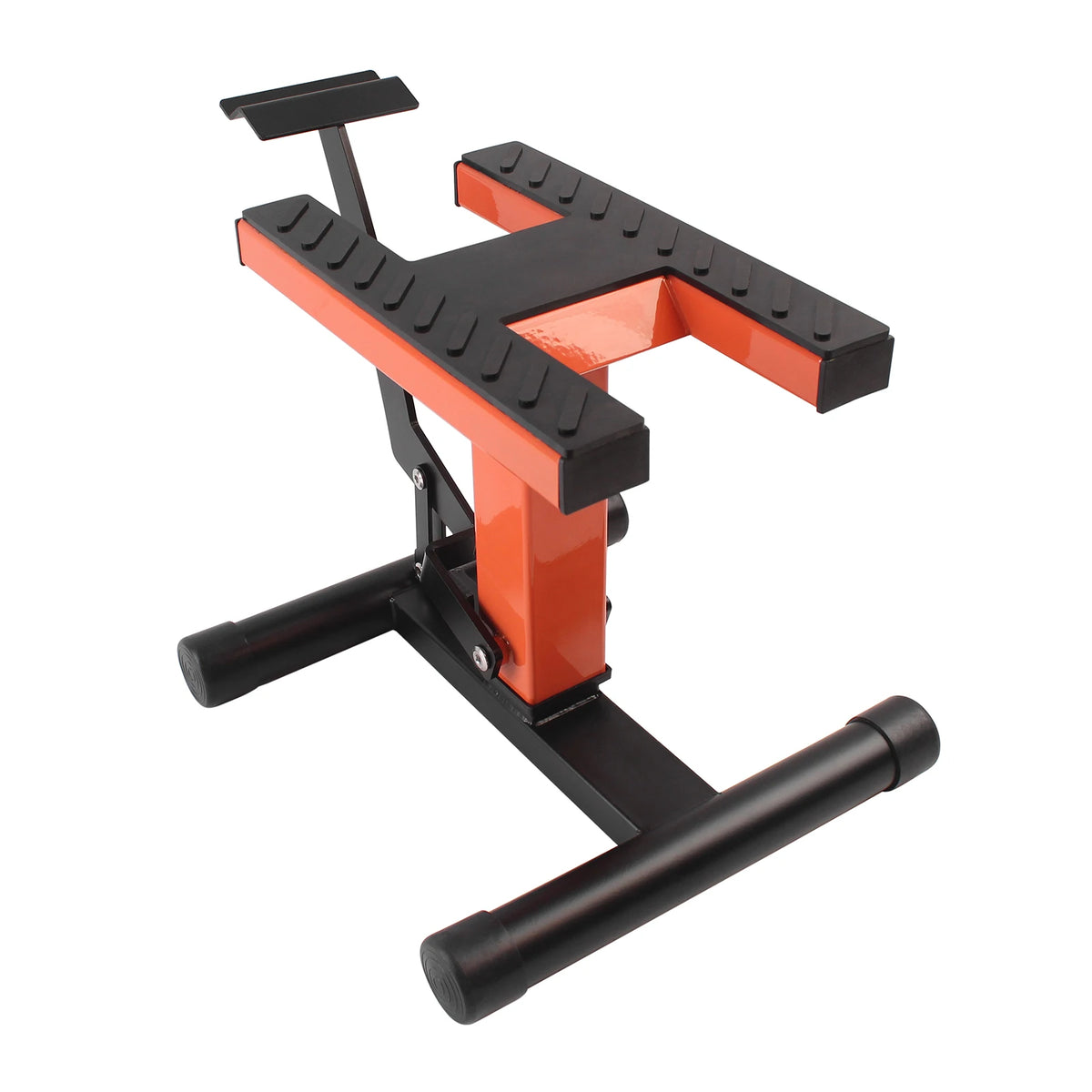 Universal Motorcycle Repair Stand Stool Lift Support Holder for Honda Yamaha KTM Suzuki Kawasaki - Automotive LED Light