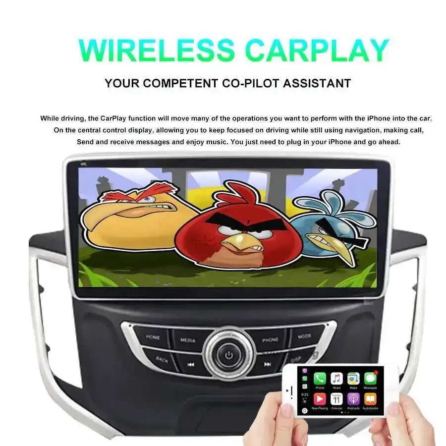 Qled Screen Android 15 Car Video Player For Hyundai Creta Ix35 2012-2017 GPS Wireless Navi