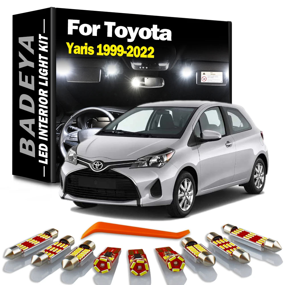 LED Interior Light Kit for Toyota 1999-2018 - Canbus Error-Free Interior Bulbs