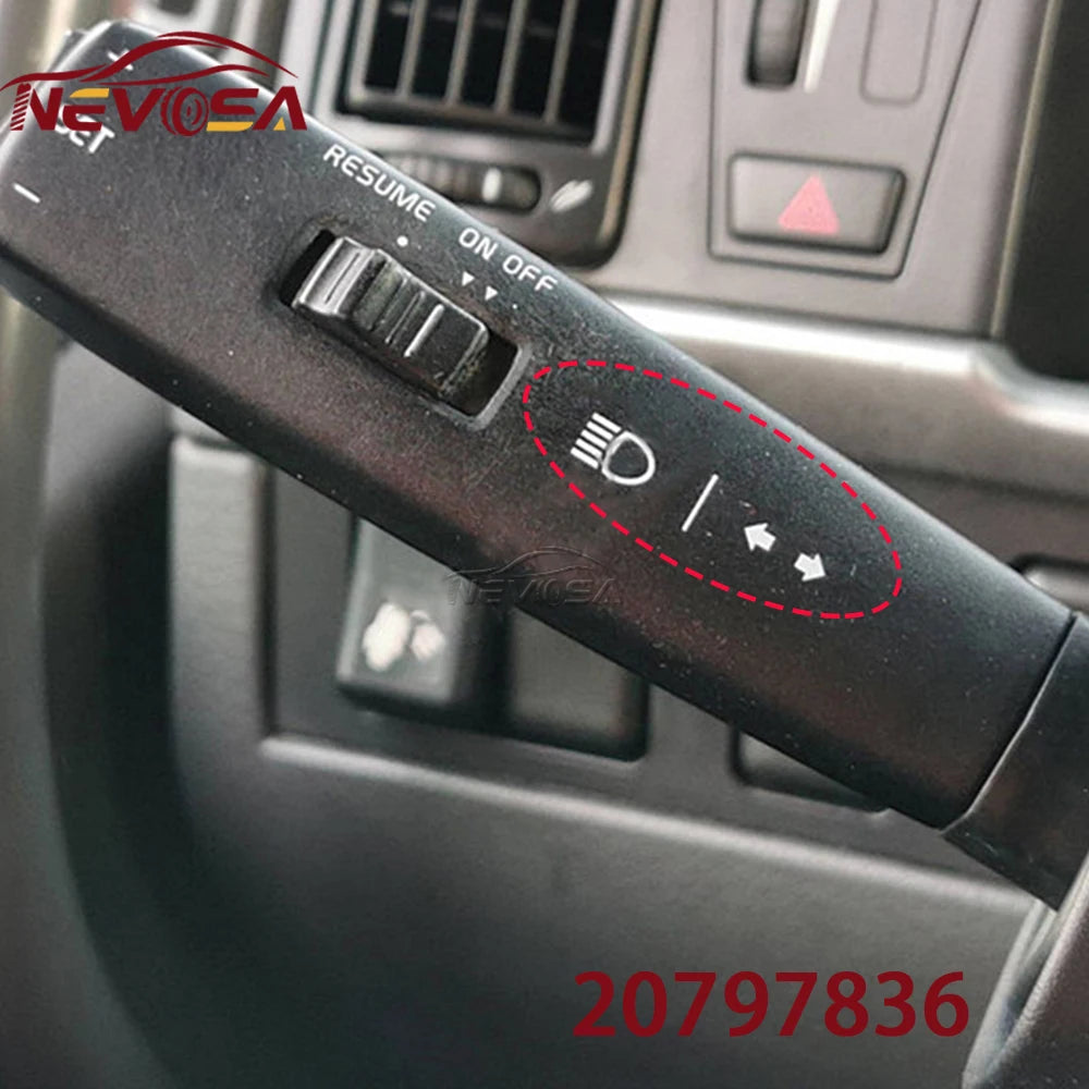 Automatic For Volvo FH12 FM Nh 20797836 With Auto Pilot Column Switch Combination Button Fog Lig - Automotive LED Light