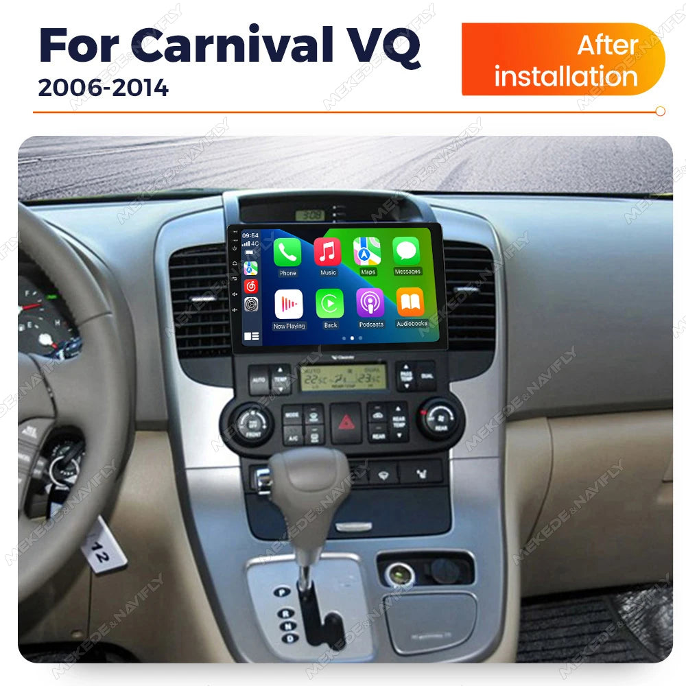 IPS touch screen 9inch Car Radio For Kia Carnival VQ 2006-2014 Wireless Carplay GPS Naviga