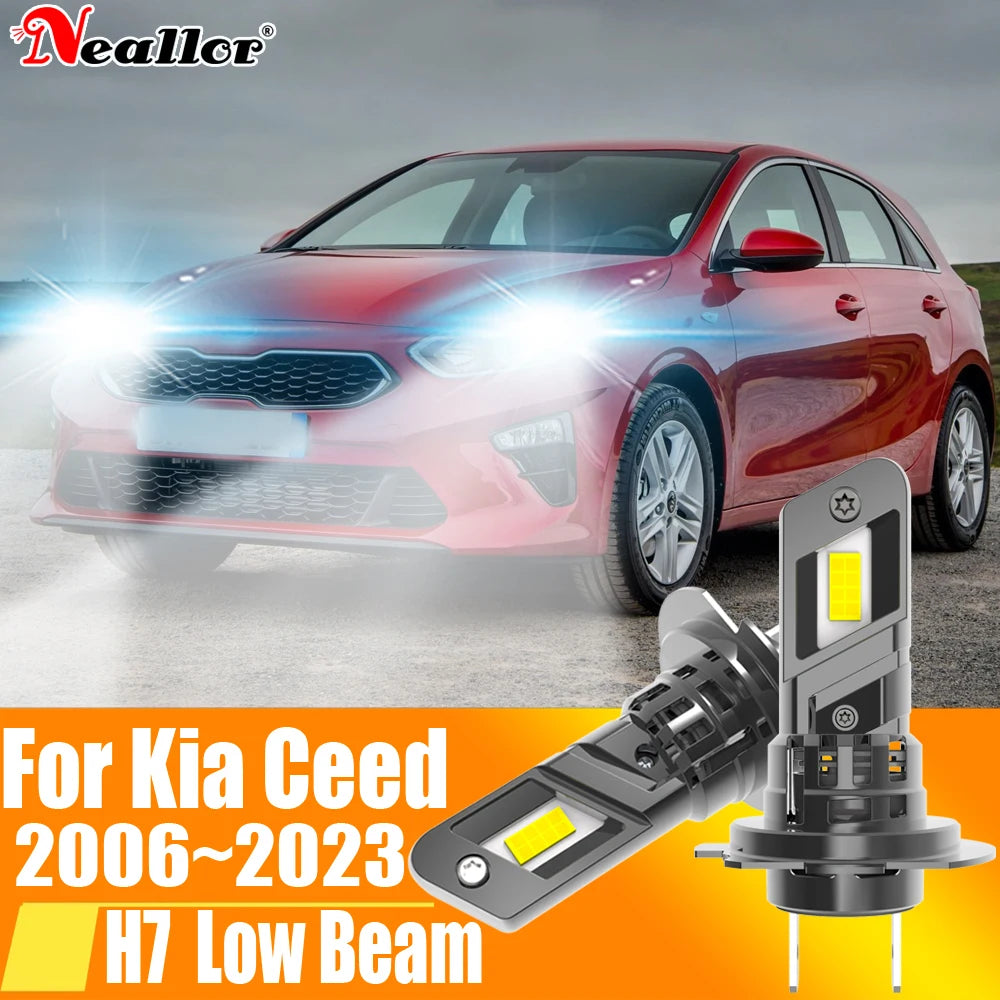 High Power H7 Led Headlight Canbus No Error H18 Car Bulb 6000K White Light Moto Diode Lamp