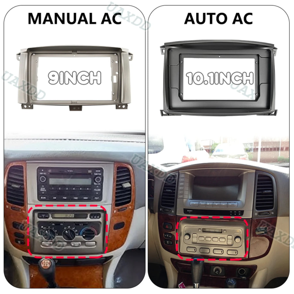 CAR Radio Android Stereo Harness Screens Accessories Cables Frame For TOYOTA 2003-2008 LAN