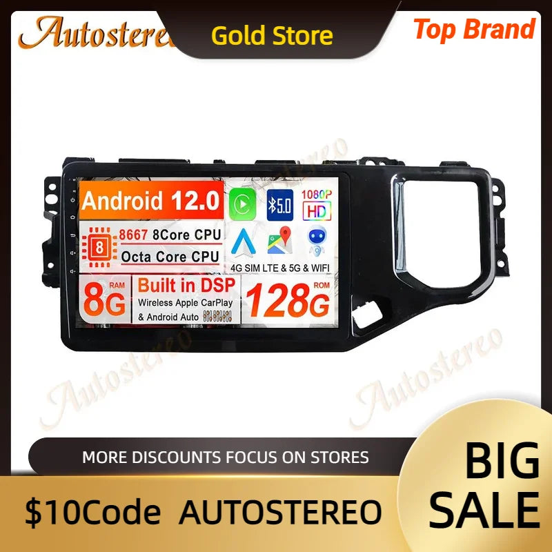 Android 14 Carplay Car GPS Navigation Player For Chery Tiggo 4 2019 2020 2021 2022 Auto Ra